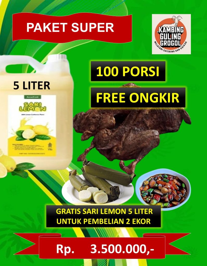 Paket Kambing Guling Grogol