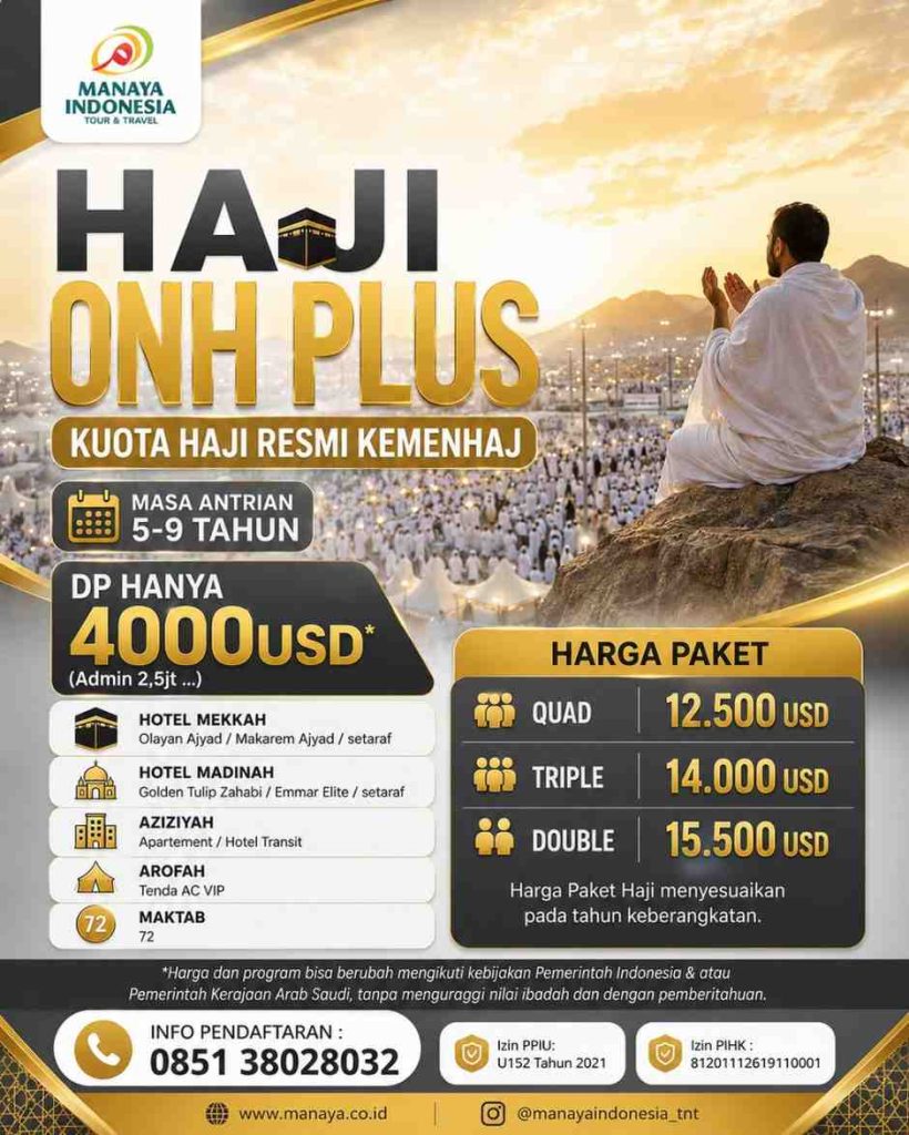 Haji ONH Plus 3 Star
